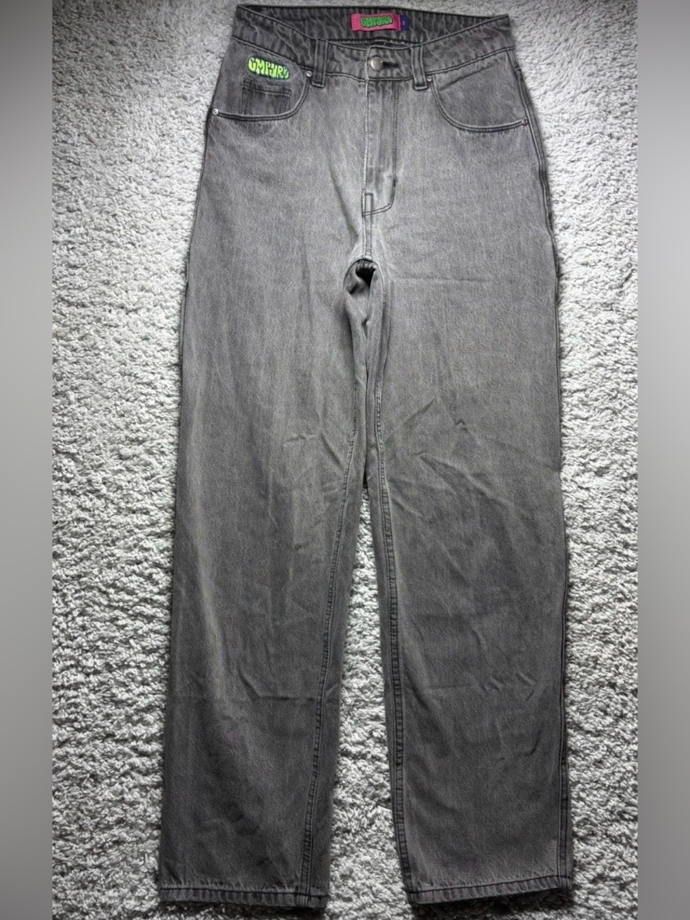 EMPYRE Jeans Womens 2 Tori Baggy Carpenter Streetwear Utility Grunge Skater Loop